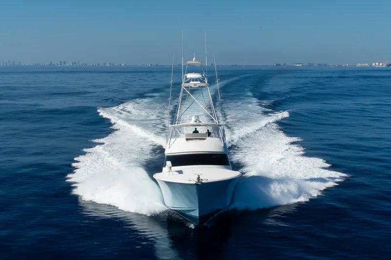 Slide: The Image of Viking 82 - Done Deal - Bow Profile 2010 Viking 82 Convertible Done Deal - 7650440