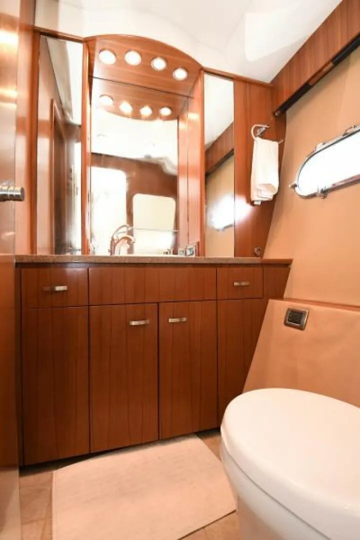 Slide: The Image of 2008 58 Tiara Yachts Sovran - Dreamscape - Master Stateroom Head - 5420996