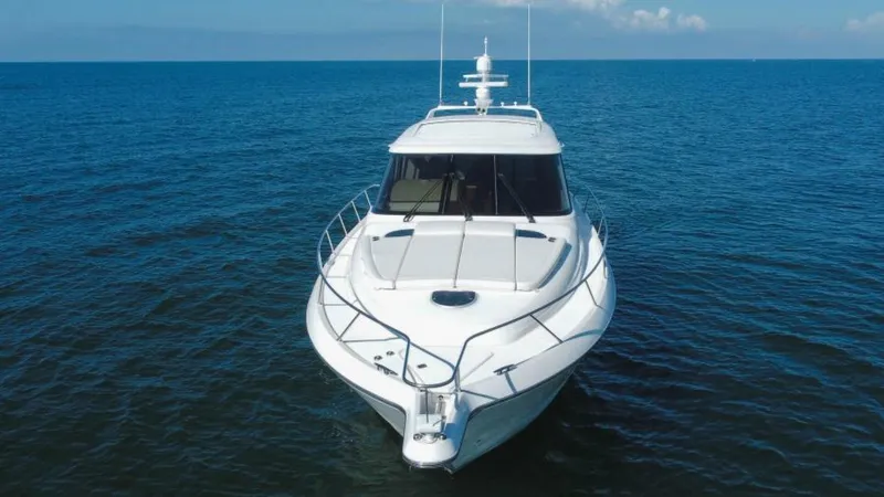 Slide: The Image of 2008 58 Tiara Yachts Sovran - Dreamscape - Bow Profile - 5421002