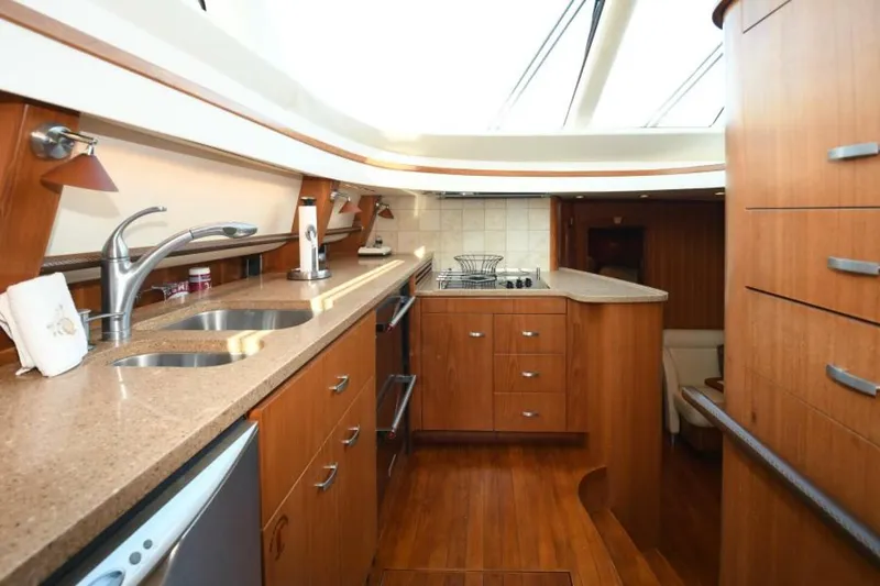 Slide: The Image of 2008 58 Tiara Yachts Sovran - Dreamscape - Galley - 5420985