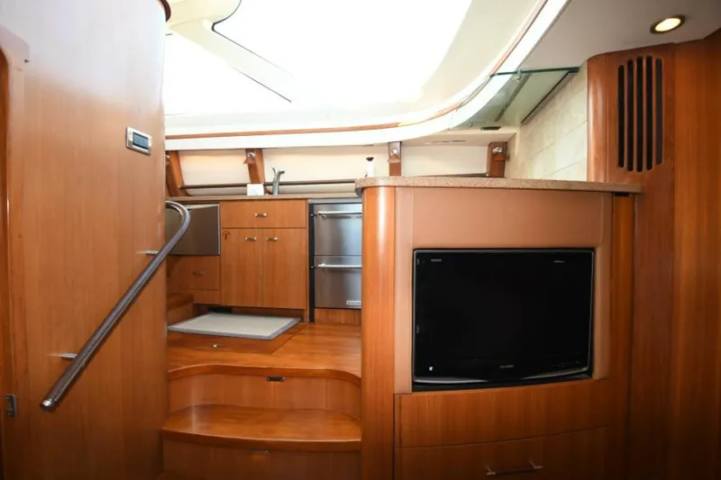 Slide: The Image of 2008 58 Tiara Yachts Sovran - Dreamscape - Galley/Dinette TV - 5420986