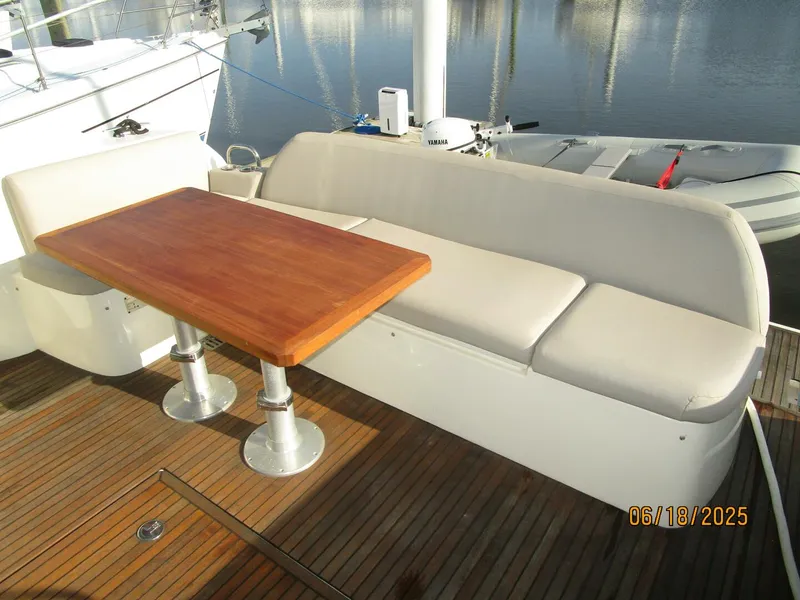 Slide: The Image of 42' Prestige aftdeck seating1 - 5423094