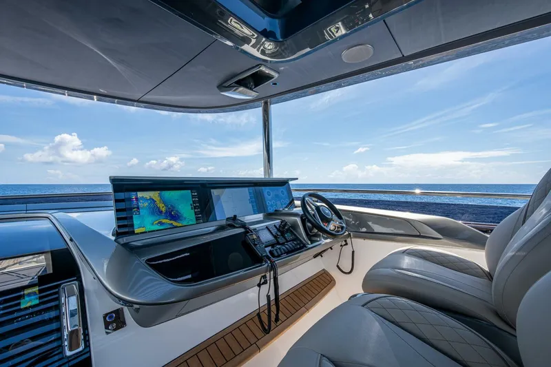 Slide: The Image of Princess Y95 Flybridge - Helm - 5423623