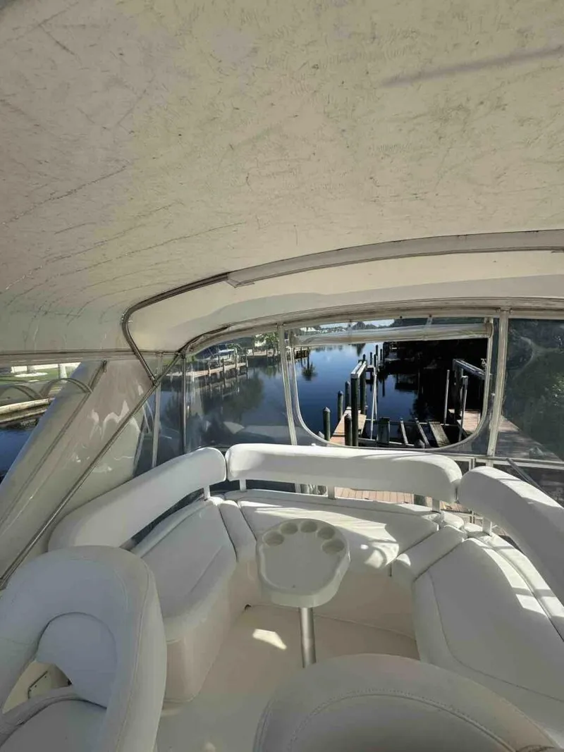 Slide: The Image of 34c Silverton flybridge settee 2 - 5429692