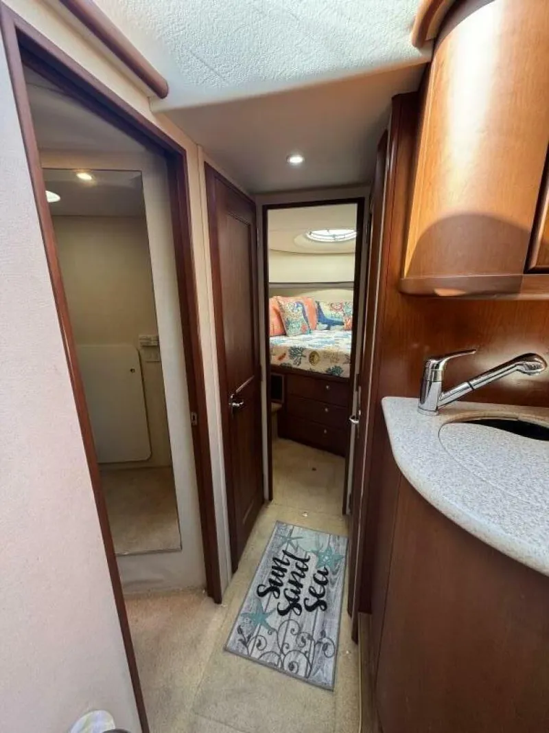 Slide: The Image of 34c Silverton companion way  - 5429699