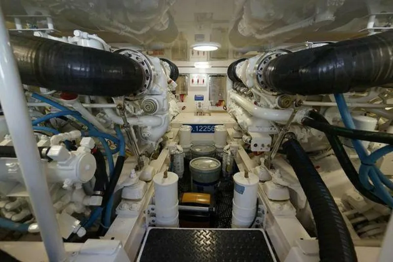 Slide: The Image of Viking 45 - FINE FOR NOW - Engine Room 2005 Viking 45 Convertible FINE FOR NOW - 5425200