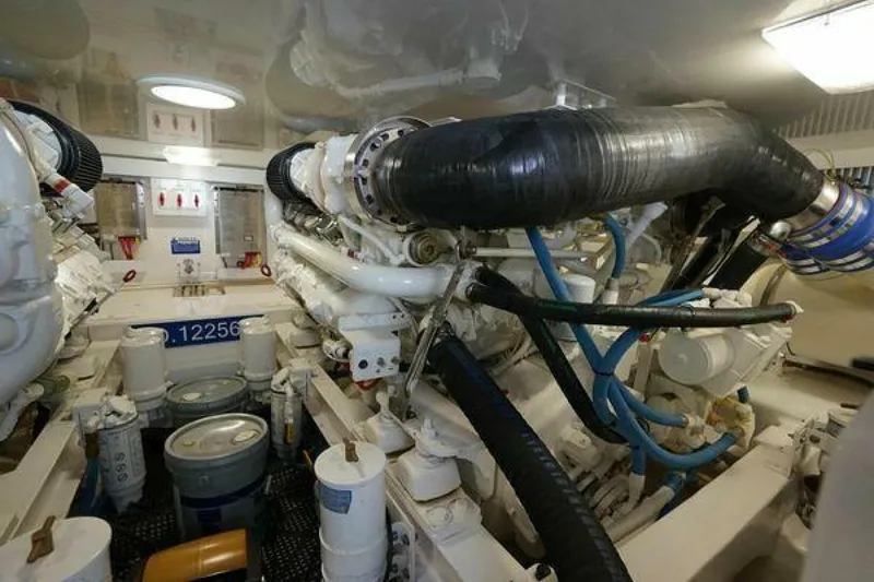 Slide: The Image of Viking 45 - FINE FOR NOW - Engine Room 2005 Viking 45 Convertible FINE FOR NOW - 5425201