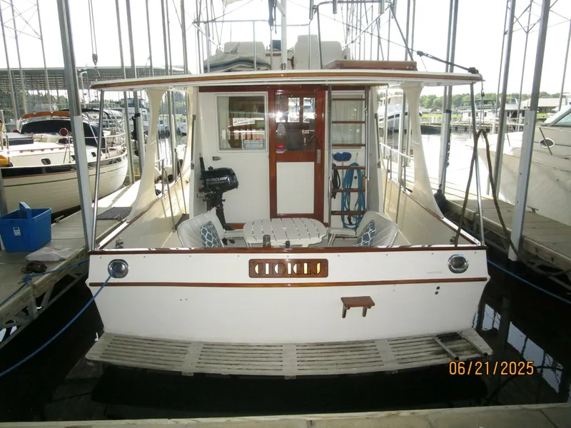 Slide: The Image of 36' Grand Banks aft profile - 5428140