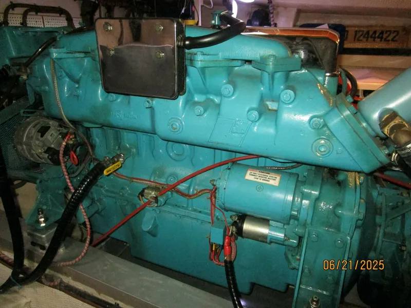 Slide: The Image of 36' Grand Banks main engine2 - 5428306