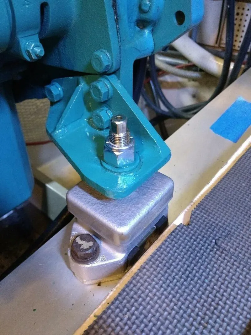 Slide: The Image of 36' Grand Banks engine mount - 5428156