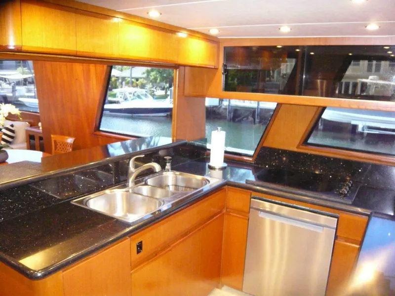 Slide: The Image of Viking Cockpit Motor Yacht 1990 - 5429063