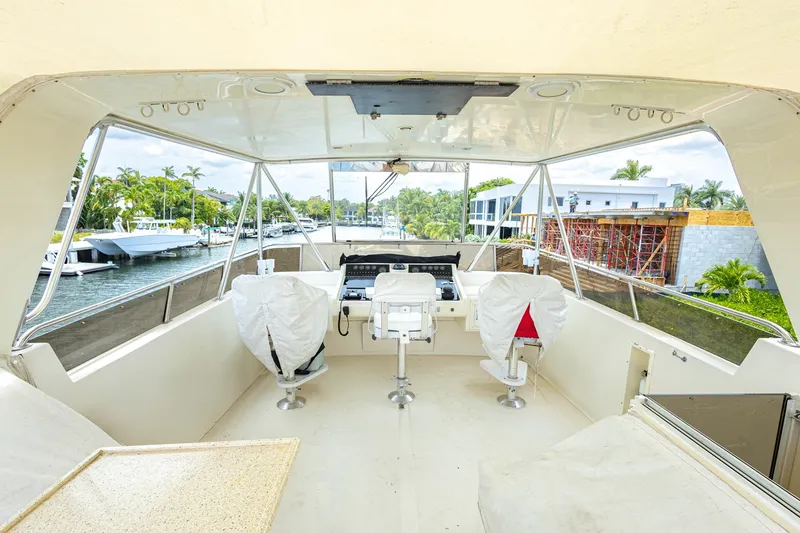 Slide: The Image of Viking Cockpit Motor Yacht 1990 - 7088487