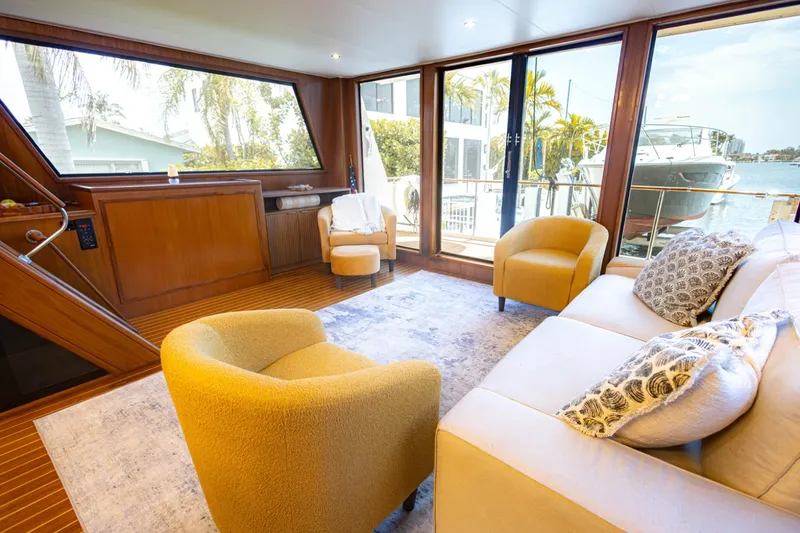 Slide: The Image of Viking Cockpit Motor Yacht 1990 - 7088414