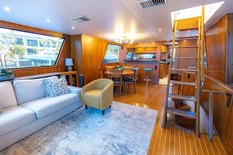 Slide: The Image of Viking Cockpit Motor Yacht 1990 - 7088438