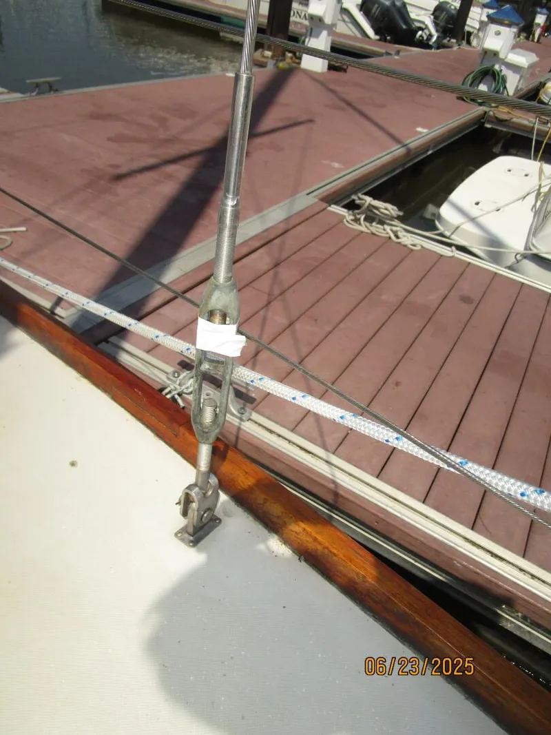 Slide: The Image of 40' Bristol port standing rigging2 - 5437121