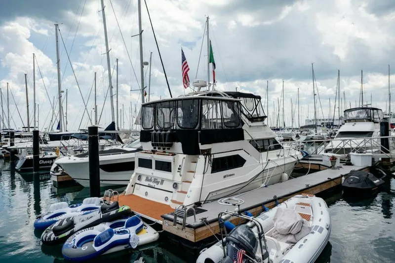 Slide: The Image of Cruisers Yachts 3850 Aft Cabin 1991 - 5450221