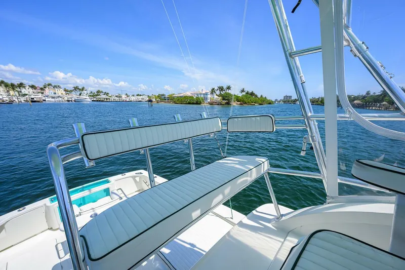 Slide: The Image of Bertram 31 Mr. Toad - Flybridge Seat 1979 Bertram 31 Flybridge Mr. Toad - 5438481