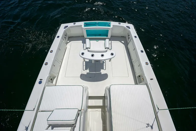 Slide: The Image of Bertram 31 Mr. Toad -Cockpit 1979 Bertram 31 Flybridge Mr. Toad - 5438483