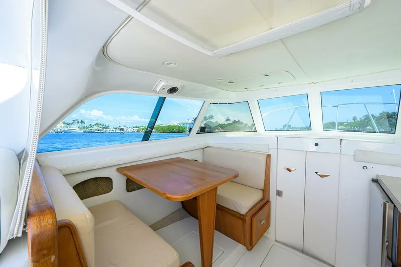 Slide: The Image of Bertram 31 Mr. Toad - Dinette 1979 Bertram 31 Flybridge Mr. Toad - 5438464