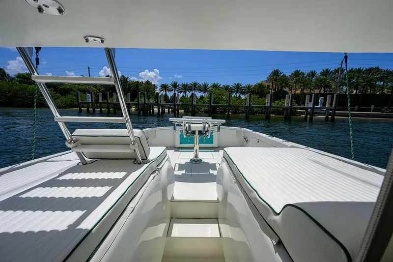 Slide: The Image of Bertram 31 Mr. Toad -Cockpit 1979 Bertram 31 Flybridge Mr. Toad - 5438484