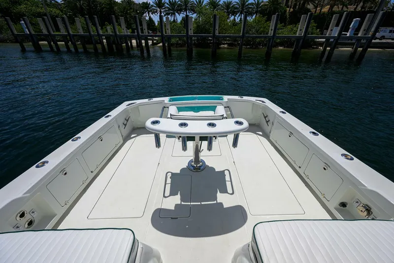 Slide: The Image of Bertram 31 Mr. Toad -Cockpit 1979 Bertram 31 Flybridge Mr. Toad - 5438485