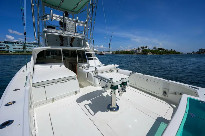 Slide: The Image of Bertram 31 Mr. Toad -Cockpit 1979 Bertram 31 Flybridge Mr. Toad - 5438486