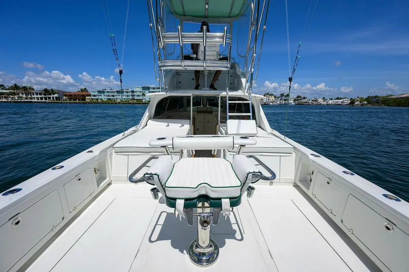 Slide: The Image of Bertram 31 Mr. Toad -Cockpit 1979 Bertram 31 Flybridge Mr. Toad - 5438487