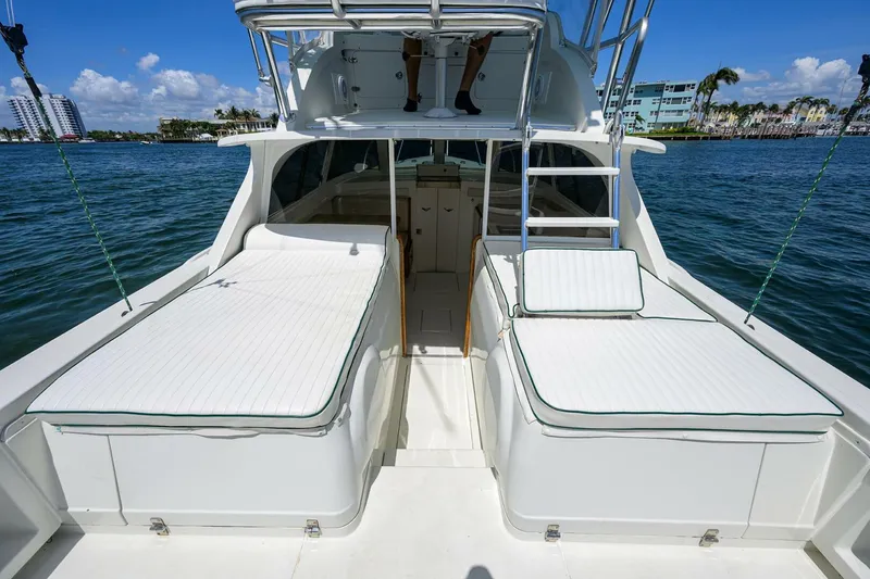 Slide: The Image of Bertram 31 Mr. Toad -Cockpit 1979 Bertram 31 Flybridge Mr. Toad - 5438489