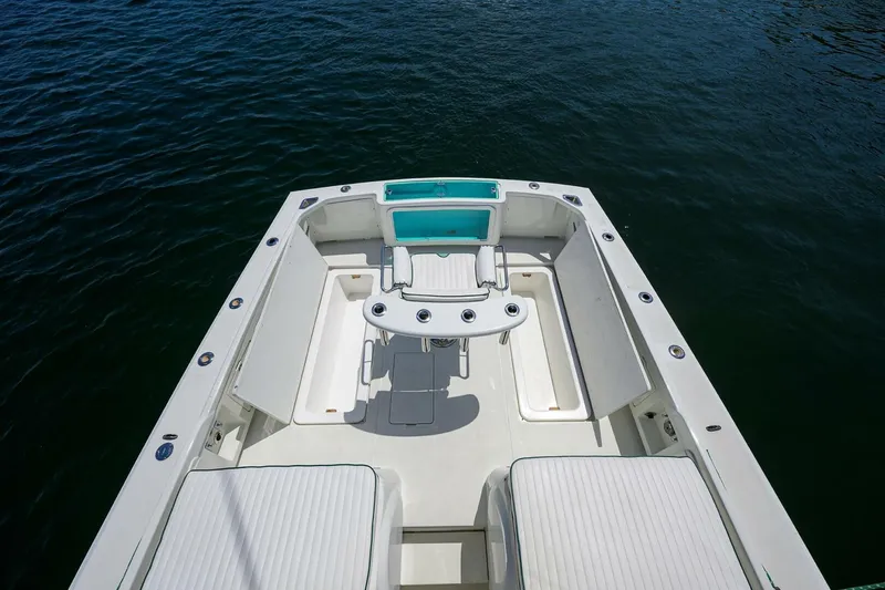 Slide: The Image of Bertram 31 Mr. Toad -Cockpit 1979 Bertram 31 Flybridge Mr. Toad - 5438490