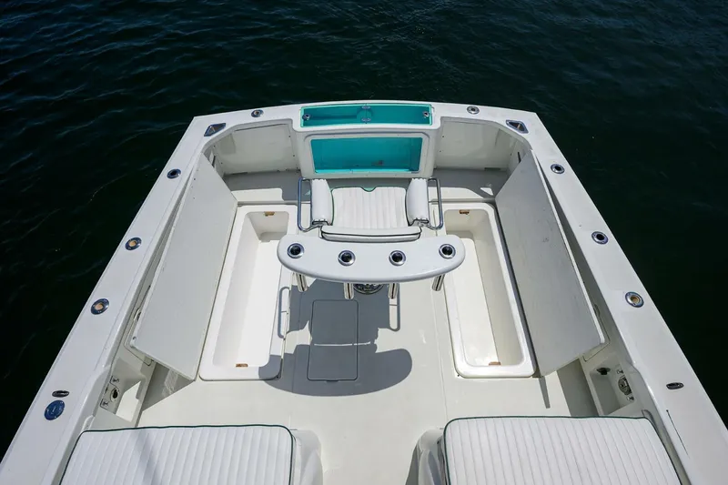 Slide: The Image of Bertram 31 Mr. Toad -Cockpit 1979 Bertram 31 Flybridge Mr. Toad - 5438491