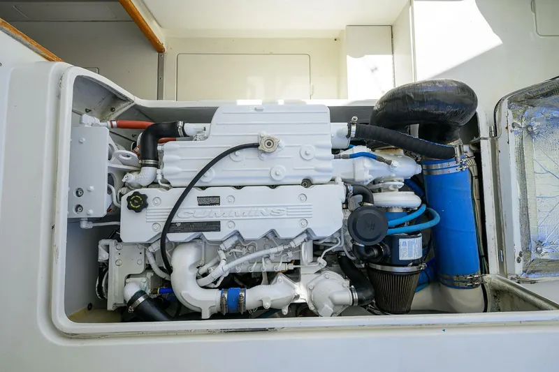 Slide: The Image of Bertram 31 Mr. Toad - Engine Access 1979 Bertram 31 Flybridge Mr. Toad - 5438496