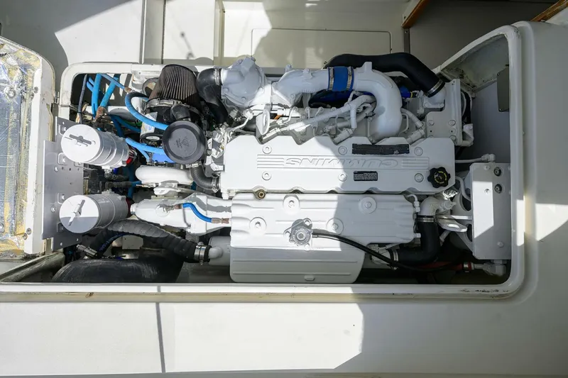 Slide: The Image of Bertram 31 Mr. Toad - Engine Access 1979 Bertram 31 Flybridge Mr. Toad - 5438497