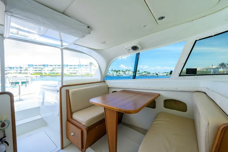 Slide: The Image of Bertram 31 Mr. Toad - Dinette 1979 Bertram 31 Flybridge Mr. Toad - 5438468