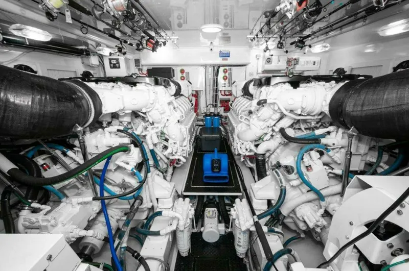 Slide: The Image of 2016 Viking 52 Sport Tower- CONTAGIOUS HABIT-Engine Room 2 - 5548350