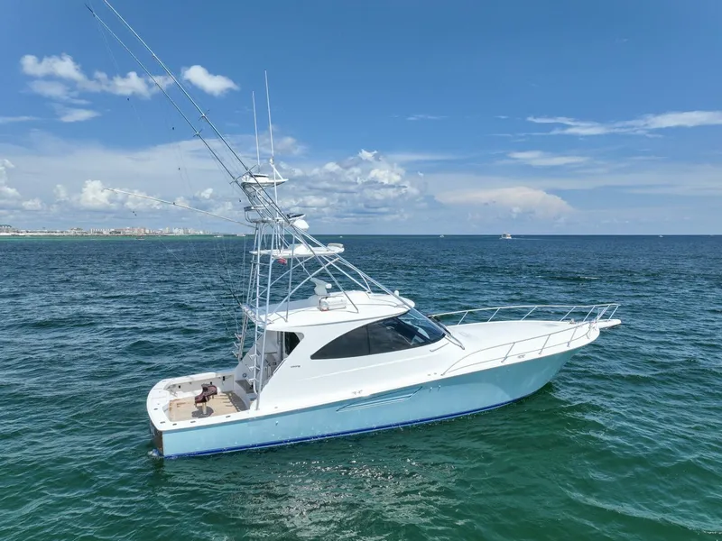 Slide: The Image of 2016 Viking 52 Sport Tower- CONTAGIOUS HABIT- Profile - 5546634