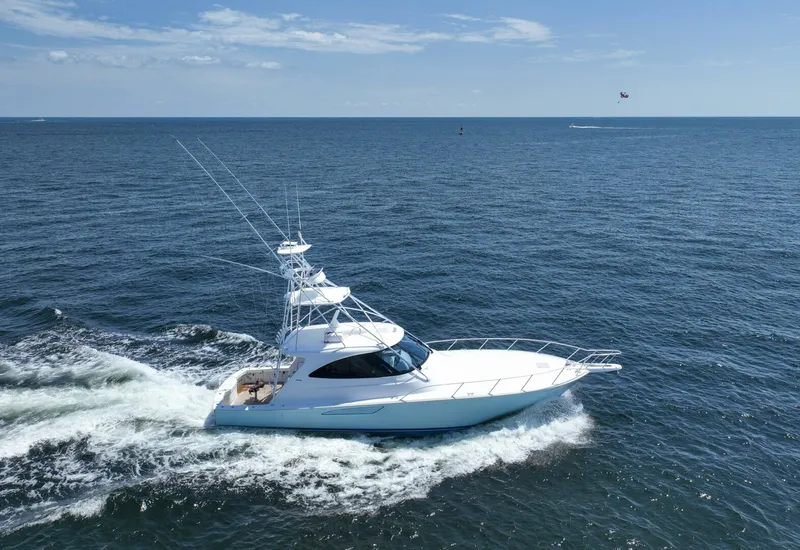 Slide: The Image of 2016 Viking 52 Sport Tower- CONTAGIOUS HABIT- Profile - 5546618