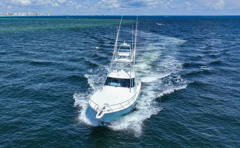 Slide: The Image of 2016 Viking 52 Sport Tower- CONTAGIOUS HABIT- Profile - 5546616