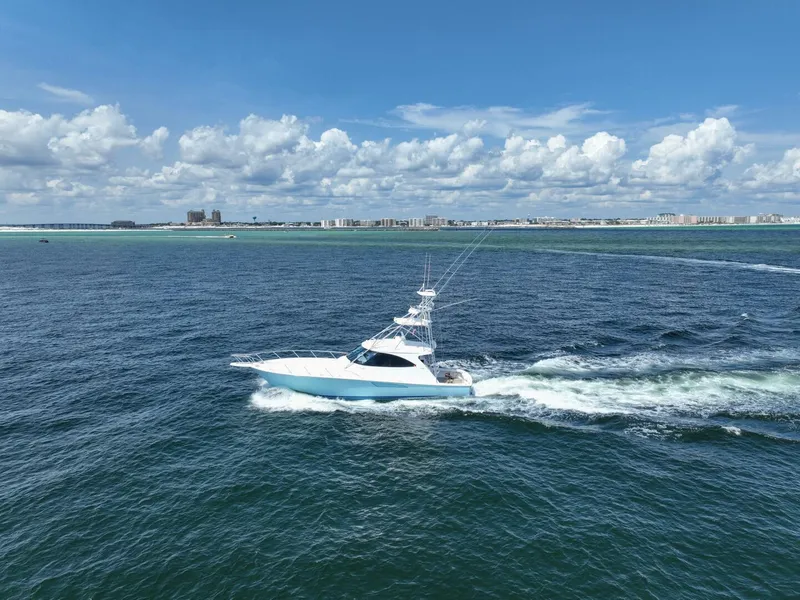 Slide: The Image of 2016 Viking 52 Sport Tower- CONTAGIOUS HABIT- Profile - 5546620