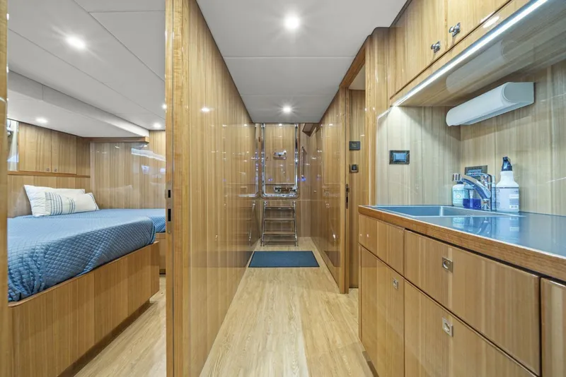 Slide: The Image of Crew Companionway Looking Aft   - 5494447