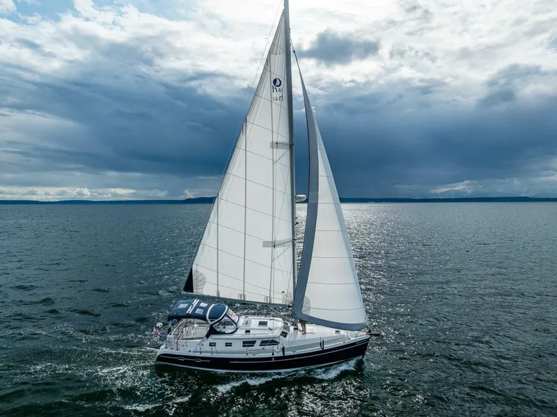 Slide: The Image of Hunter 41 Deck Salon 2007 - 5452519