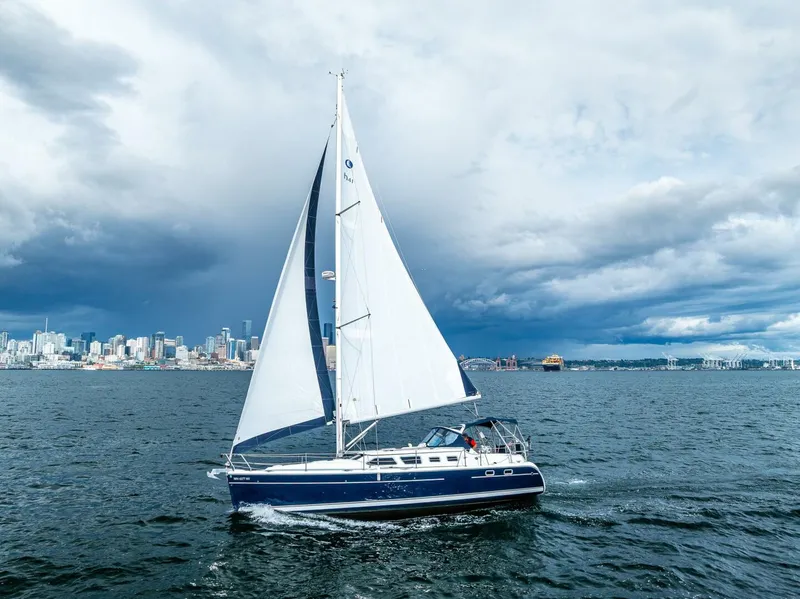 Slide: The Image of Hunter 41 Deck Salon 2007 - 5452521