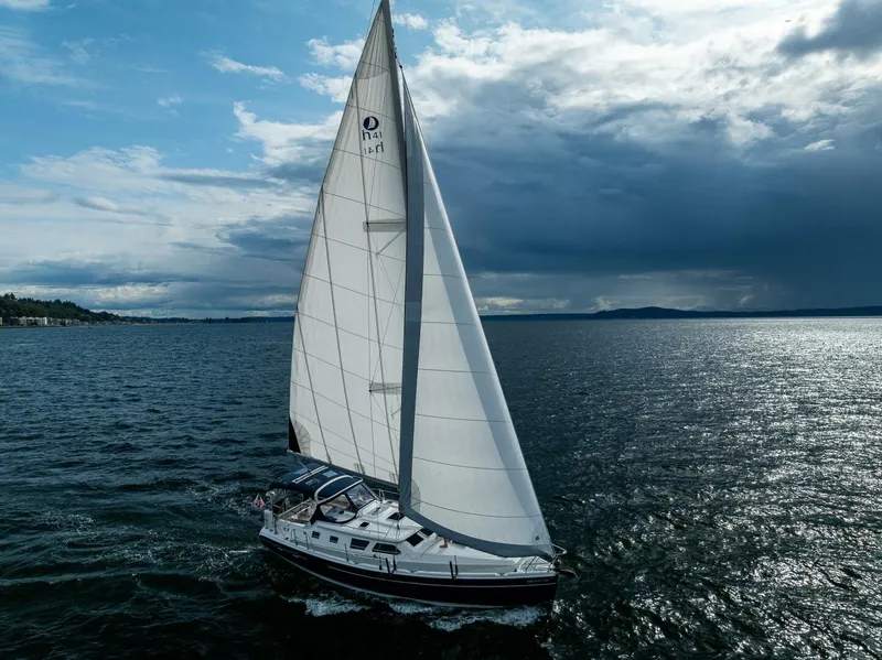 Slide: The Image of Hunter 41 Deck Salon 2007 - 5452518