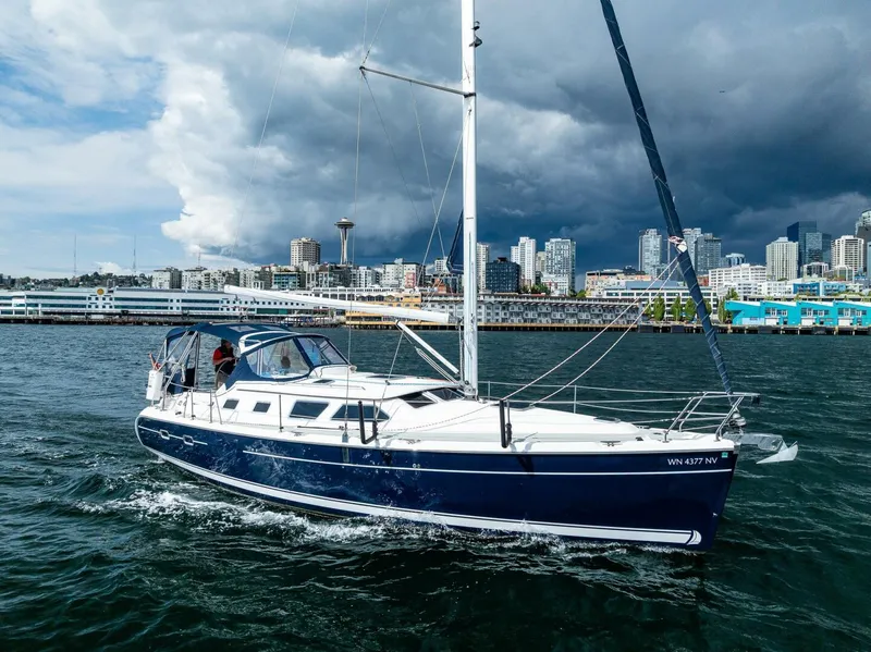 Slide: The Image of Hunter 41 Deck Salon 2007 - 5452531