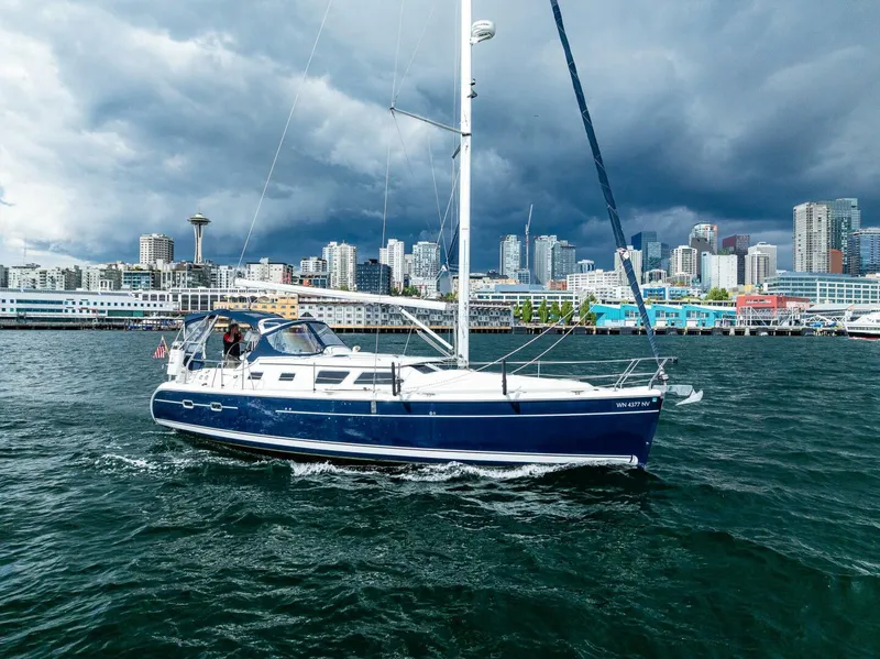 Slide: The Image of Hunter 41 Deck Salon 2007 - 5452532