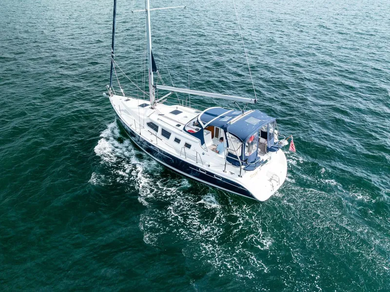 Slide: The Image of Hunter 41 Deck Salon 2007 - 5452528