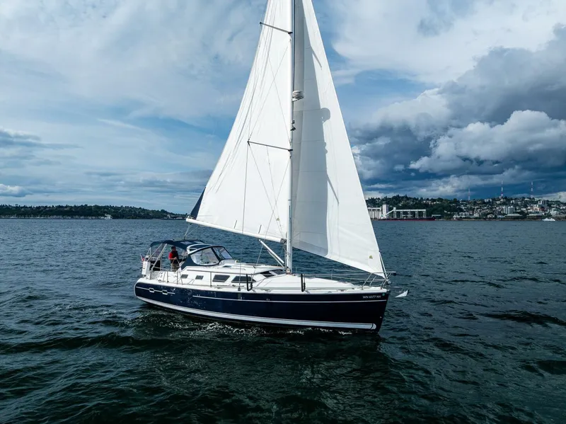 Slide: The Image of Hunter 41 Deck Salon 2007 - 5452516