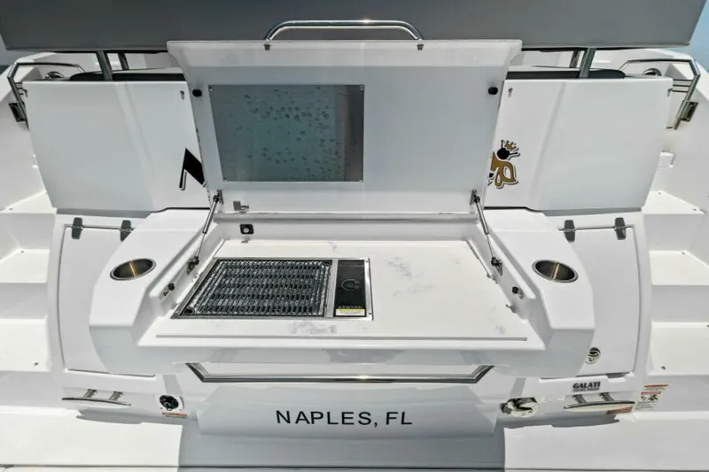 Slide: The Image of 2022 50 Cruisers Cantius - Mint 2 Bee - Swim Platform Grill  - 5449677