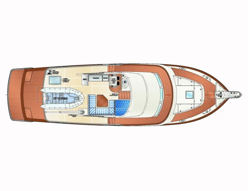 Slide: The Image of Fleming 58 Pilothouse Motoryacht 2018 - 5457248