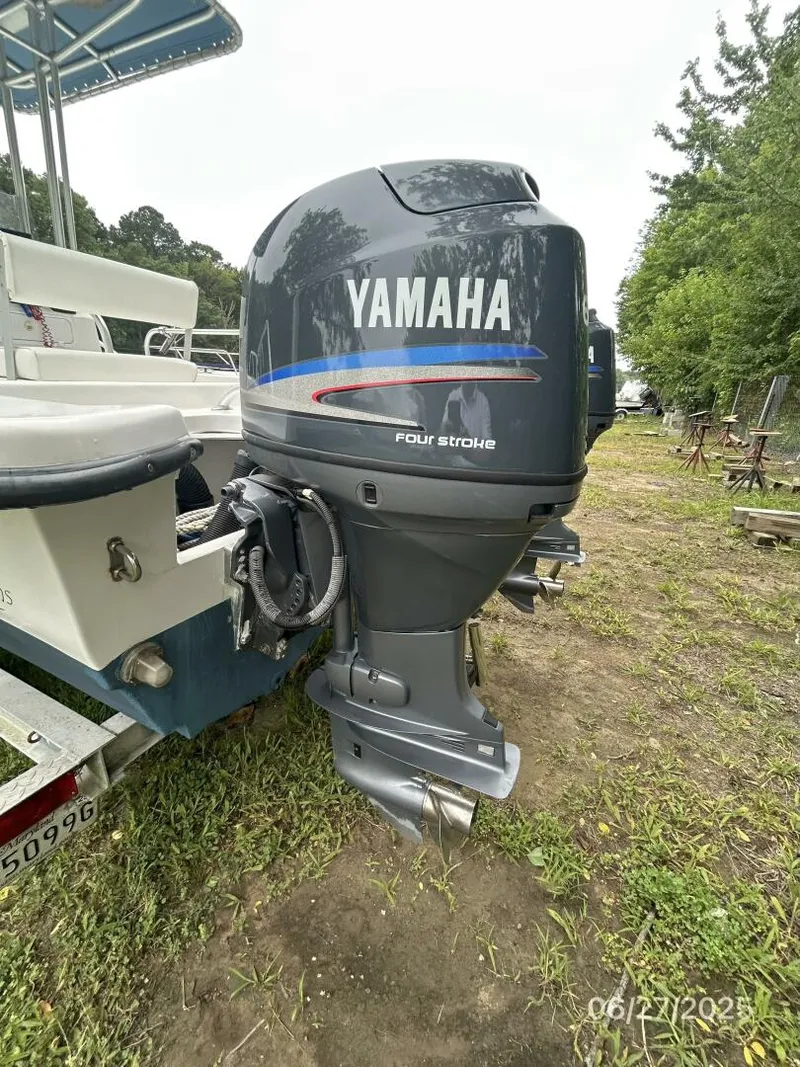 Slide: The Image of 22' Twin Vee port outboard1 - 5465978