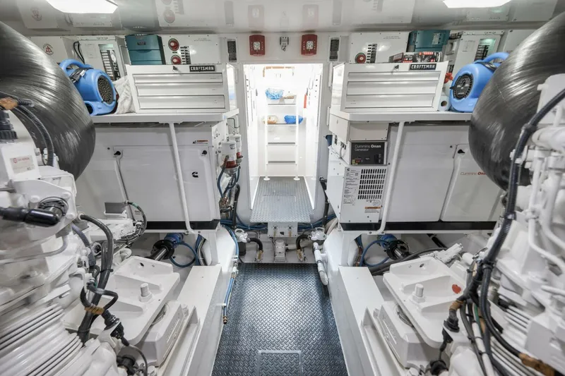 Slide: The Image of 2019 Viking 68 Convertible- GYS TRADE- Engine Room - 5615092